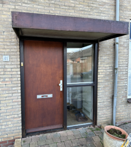 Voordeur voor schilderwerk